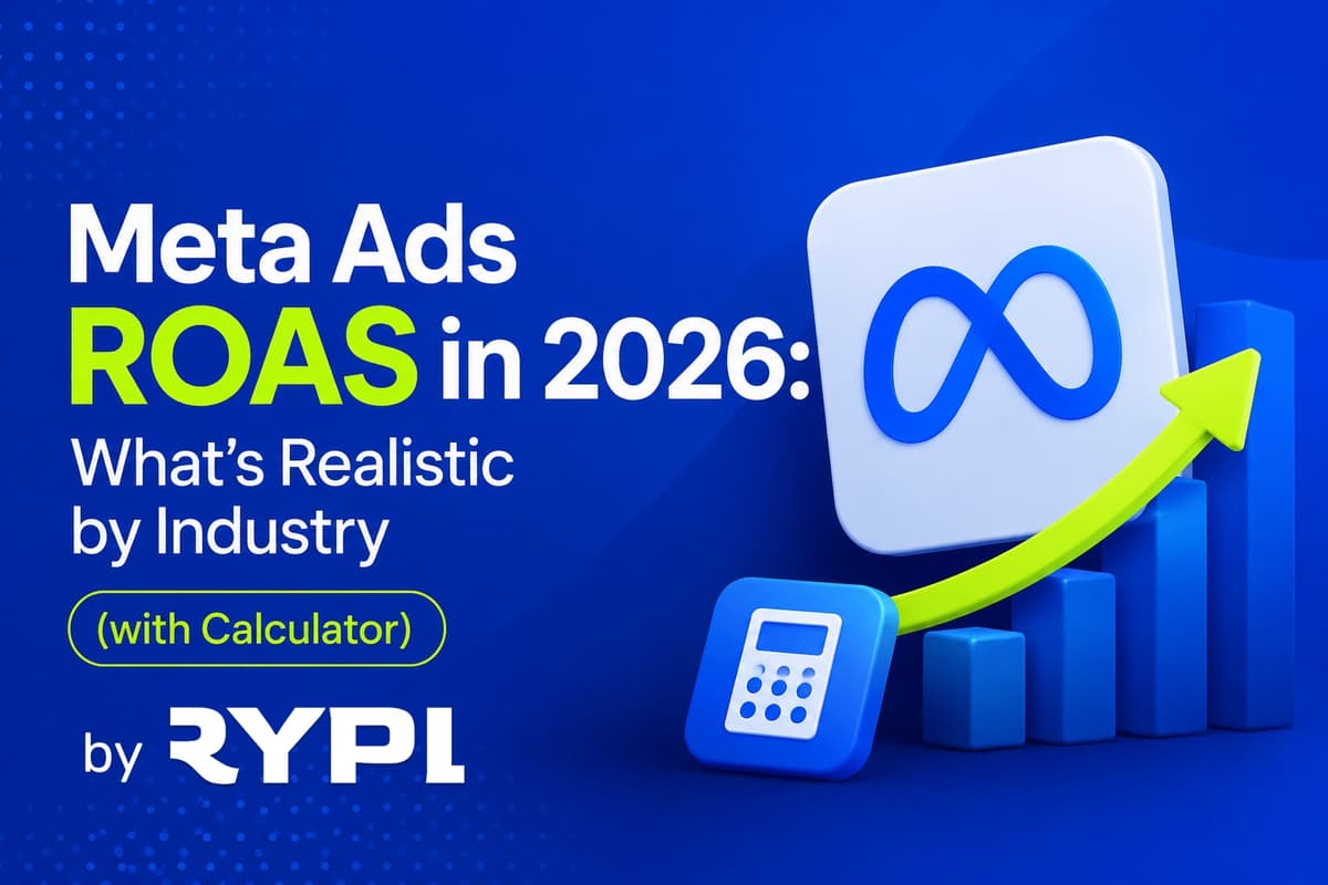 Meta Ads ROAS in 2026: What's Realistic by Industry (with Calculator)