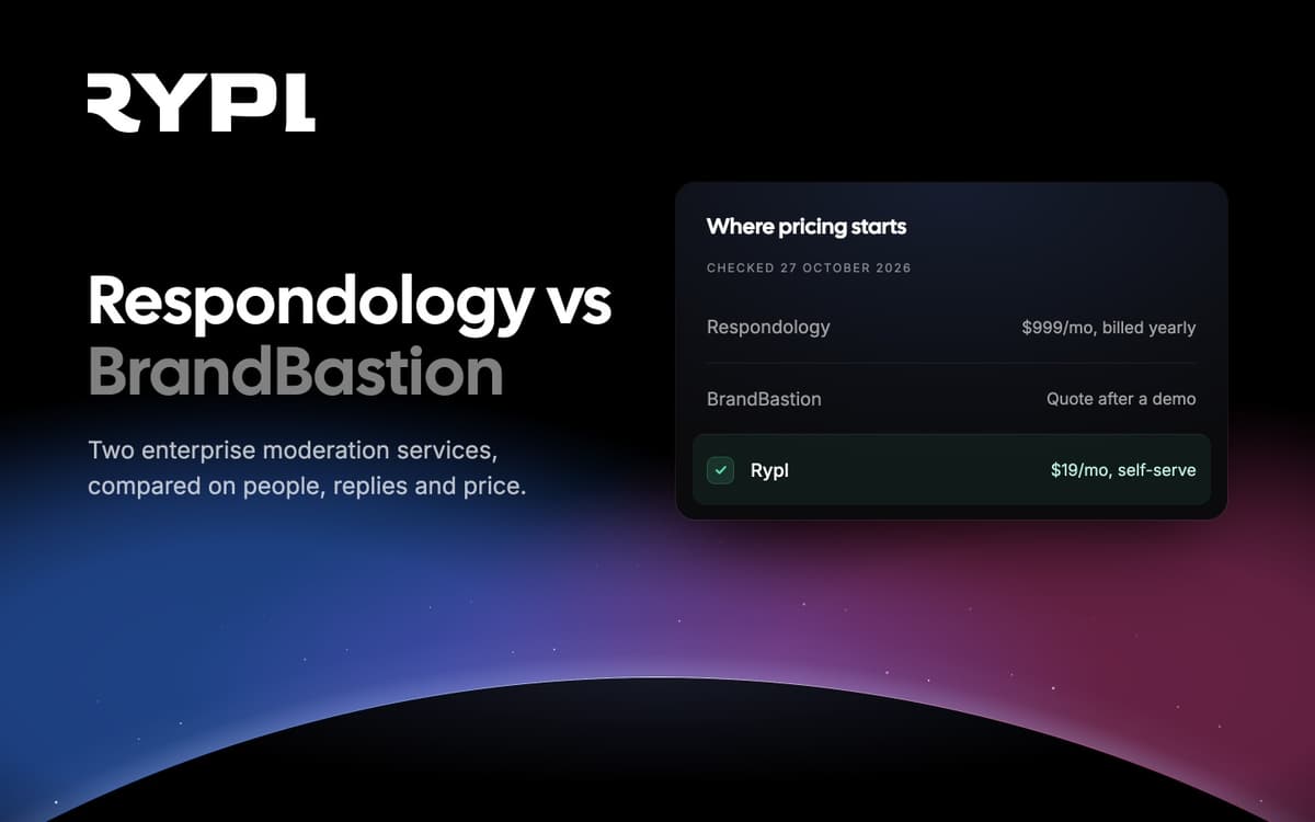 Respondology vs BrandBastion: Enterprise Comment Moderation Compared (2026)