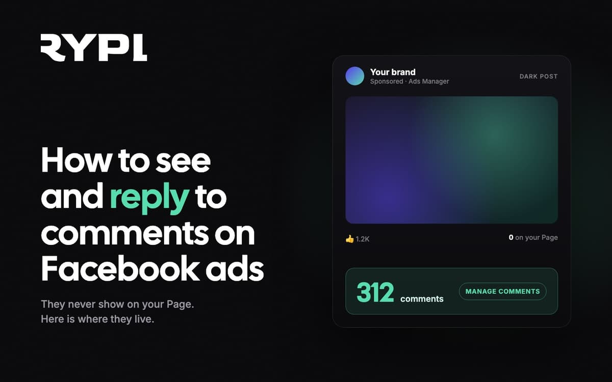 How to See and Reply to Comments on Facebook Ads (2026 Guide)